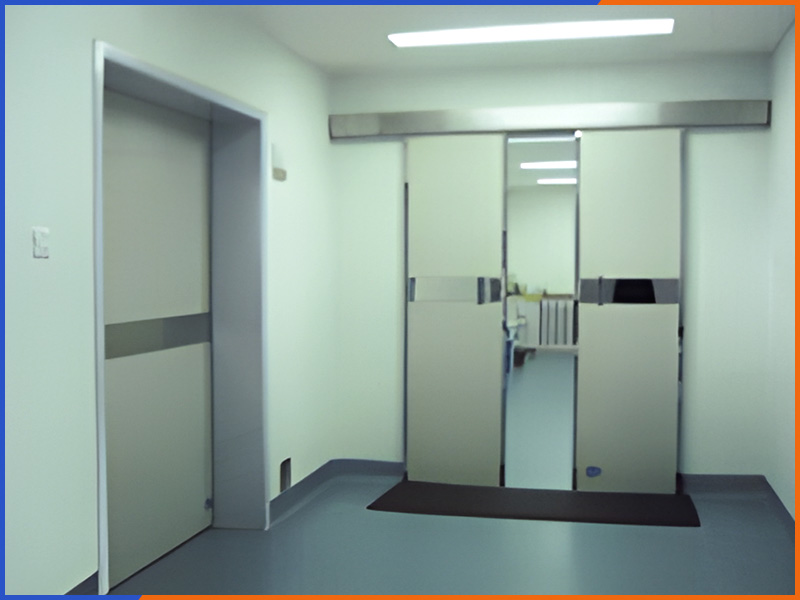 手動推拉式防護門